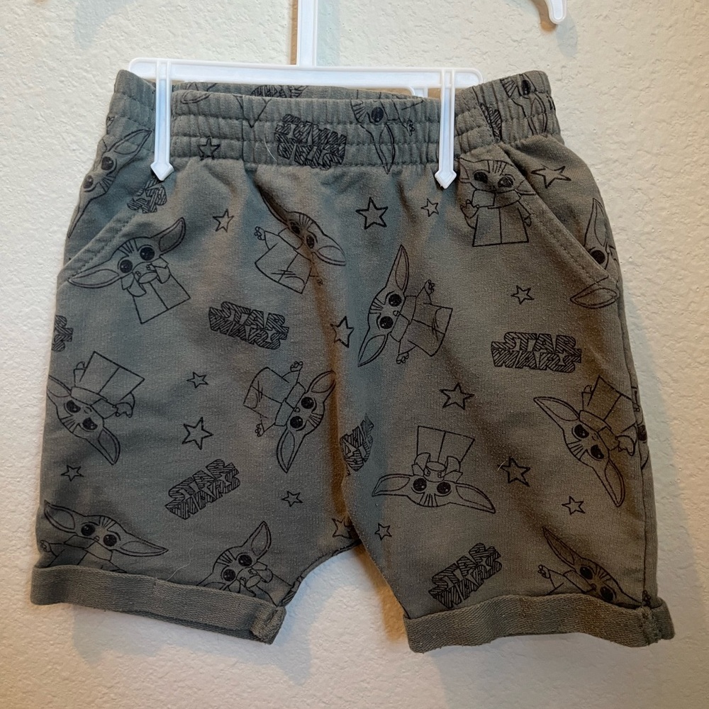 Boy MAD Engine Gray Casual Shorts with Elastic Waistband